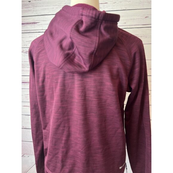 Ariat Tek Cold Series Sweatshirt‎ Hoodie Small Maroon Fleece Pullover Cowgirl - Picture 6 of 10